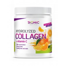 Bionic Hydrolyzed Collagen + Vitamin C 400 гр. - Апельсин